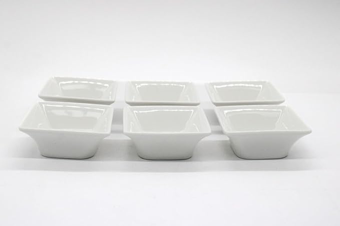 AKDC Ceramic Ivory Square Bowl - Modern Design - set of 6 - Al Kabayel Discount CentreAKDC Ceramic Ivory Square Bowl - Modern Design - set of 6BowlsAKDCAl Kabayel Discount Centre
