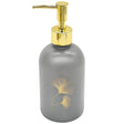 AKDC Ceramic Liquid Soap Dispenser for Bathroom & Kitchen Sink, Dish Soap Dispenser with Easy - to - Press Pump - 400ML - Gray&Gold - Al Kabayel Discount CentreAKDC Ceramic Liquid Soap Dispenser for Bathroom & Kitchen Sink, Dish Soap Dispenser with Easy - to - Press Pump - 400ML - Gray&GoldHome DÃ©cor AccentsAKDCAl Kabayel Discount Centre
