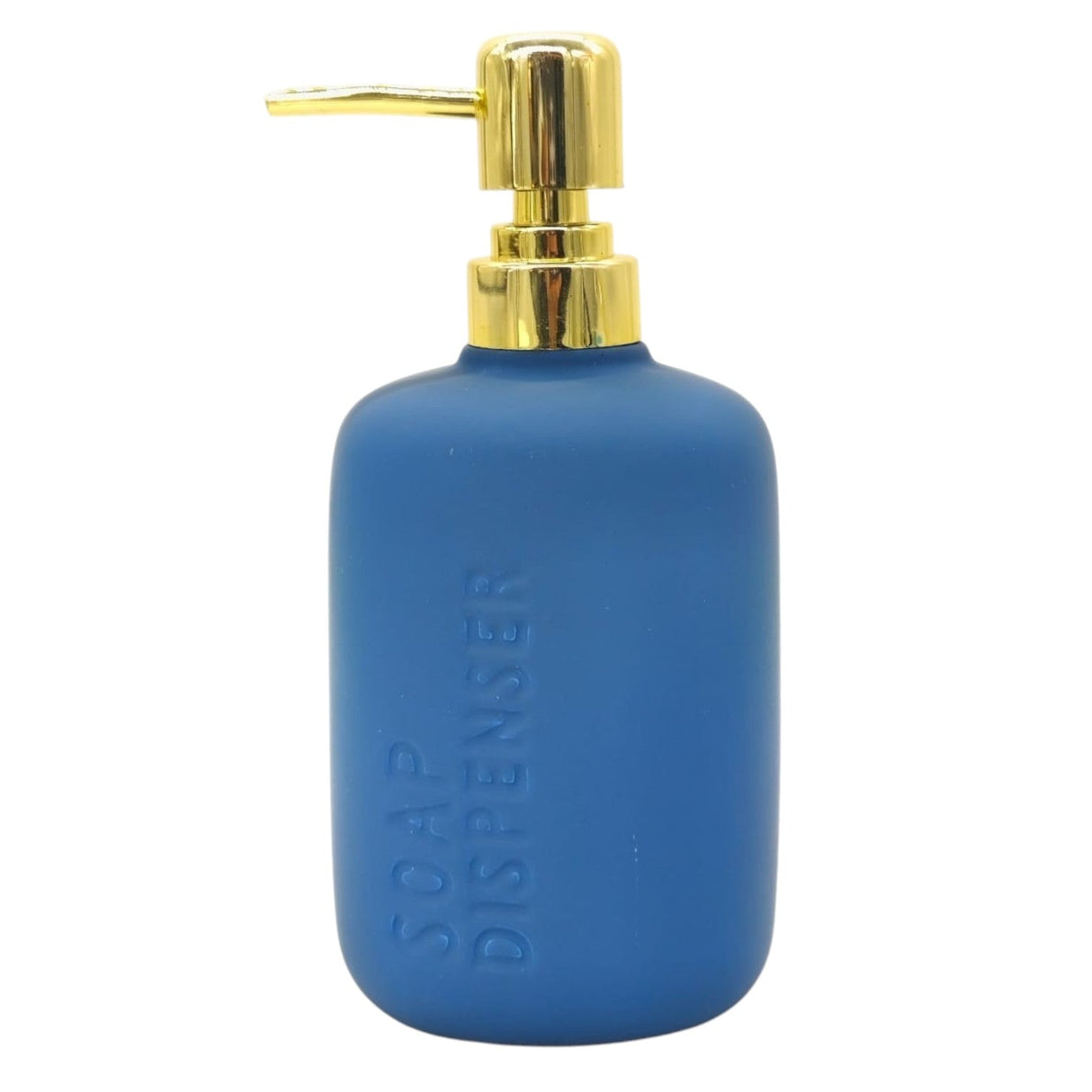 AKDC Ceramic Liquid Soap Dispenser for Bathroom & Kitchen Sink, Dish Soap Dispenser With Easy - to - Press Pump - 450ML - Blue&Gold - Al Kabayel Discount CentreAKDC Ceramic Liquid Soap Dispenser for Bathroom & Kitchen Sink, Dish Soap Dispenser With Easy - to - Press Pump - 450ML - Blue&GoldHome DÃ©cor AccentsAKDCAl Kabayel Discount Centre