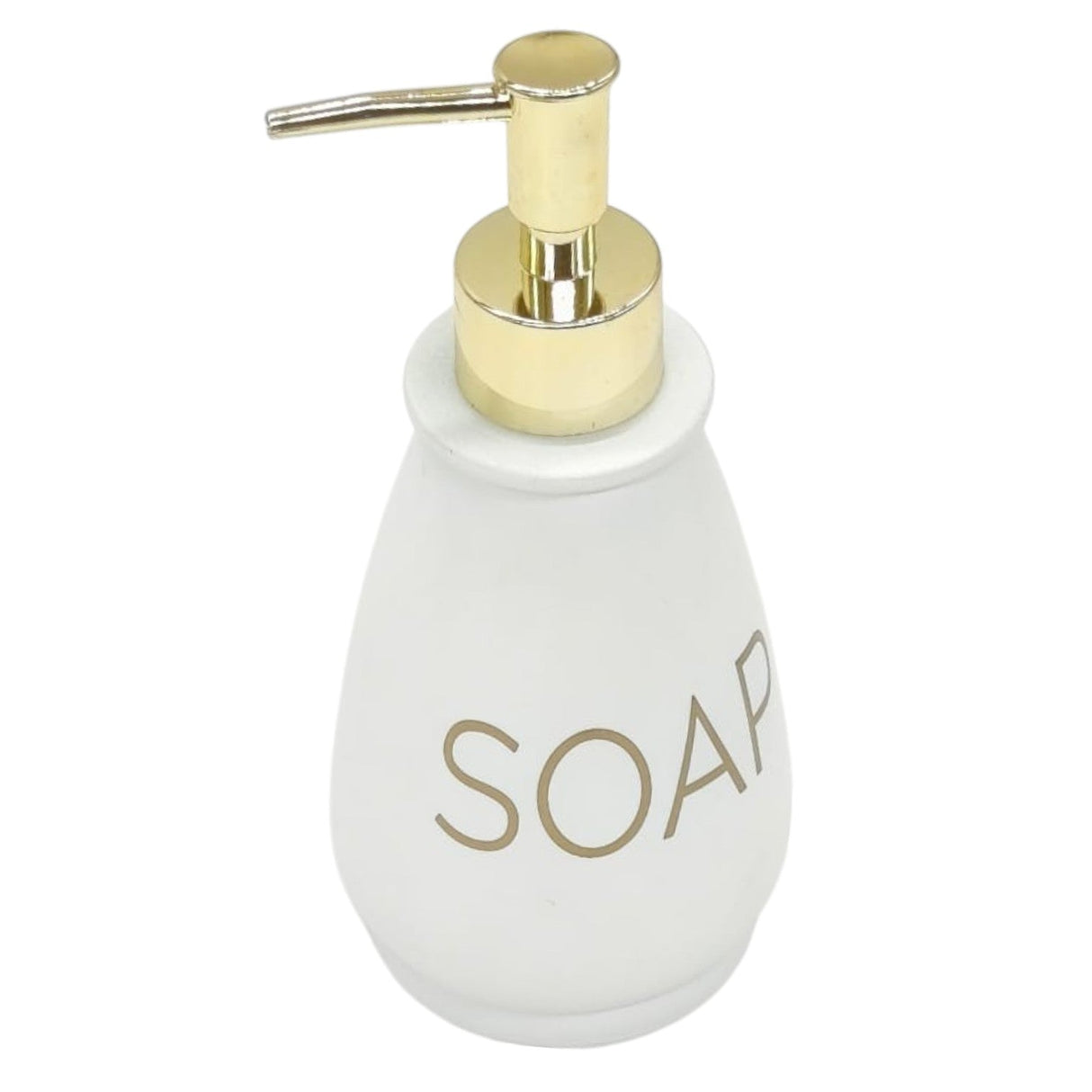 AKDC Ceramic Lotion Hand Soap Dispenser Bathroom, Refillable Liquid Hand Soap Dispenser for Bathroom, Kitchen Dish Soap Dispenser with Easy - to - Press Pump - 400ML - White&Gold - Al Kabayel Discount CentreAKDC Ceramic Lotion Hand Soap Dispenser Bathroom, Refillable Liquid Hand Soap Dispenser for Bathroom, Kitchen Dish Soap Dispenser with Easy - to - Press Pump - 400ML - White&GoldHome DÃ©cor AccentsAKDCAl Kabayel Discount Centre