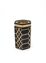 AKDC Ceramic Luxury Incense Burner – Black with Gold Accents – 16 cm Elegant Aroma Decor Piece - Al Kabayel Discount CentreAKDC Ceramic Luxury Incense Burner – Black with Gold Accents – 16 cm Elegant Aroma Decor PieceIncense BurnerAKDCAl Kabayel Discount Centre