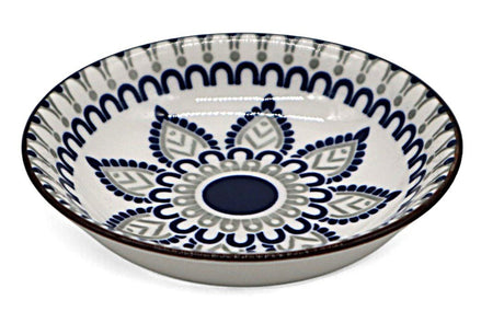 AKDC Ceramic Mini Soup Bowl 10×2.5 cm – White with Blue Flower Motif - Al Kabayel Discount CentreAKDC Ceramic Mini Soup Bowl 10×2.5 cm – White with Blue Flower MotifBowlsAKDCAl Kabayel Discount Centre