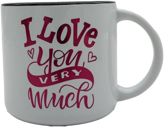 AKDC Ceramic Mug 10311 White/Pink 26.3 X 25.0 X 19.2 Cm - Al Kabayel Discount CentreAKDC Ceramic Mug 10311 White/Pink 26.3 X 25.0 X 19.2 CmMugsAKDCAl Kabayel Discount Centre