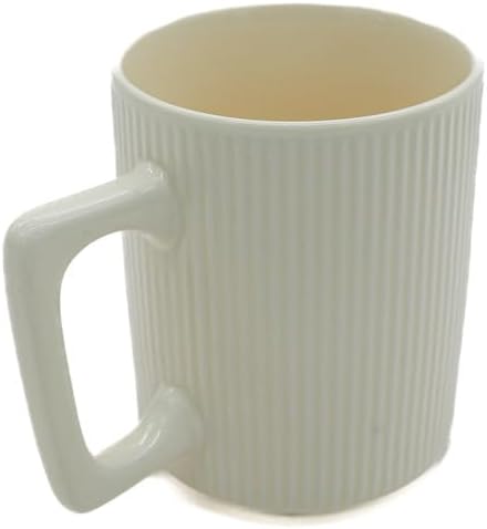 AKDC Ceramic Mug 34.8 X 10.4 X 36.6 Cm Cream - Al Kabayel Discount CentreAKDC Ceramic Mug 34.8 X 10.4 X 36.6 Cm CreamMugsAKDCAl Kabayel Discount Centre