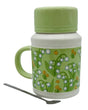 AKDC Ceramic Mug with Lid – White with Green Nature Design, 350ml - Al Kabayel Discount CentreAKDC Ceramic Mug with Lid – White with Green Nature Design, 350mlMugsAKDCAl Kabayel Discount Centre