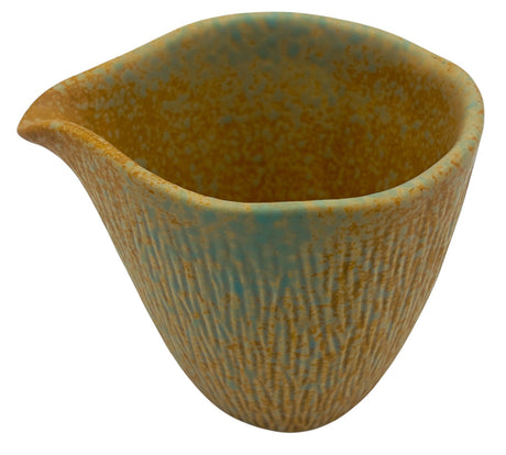 AKDC Ceramic Oil Cup 10cm*9cm, Brown/Turquoise Ripple Design - Al Kabayel Discount CentreAKDC Ceramic Oil Cup 10cm*9cm, Brown/Turquoise Ripple DesignKitchen Utensils & GadgetsAKDCAl Kabayel Discount Centre