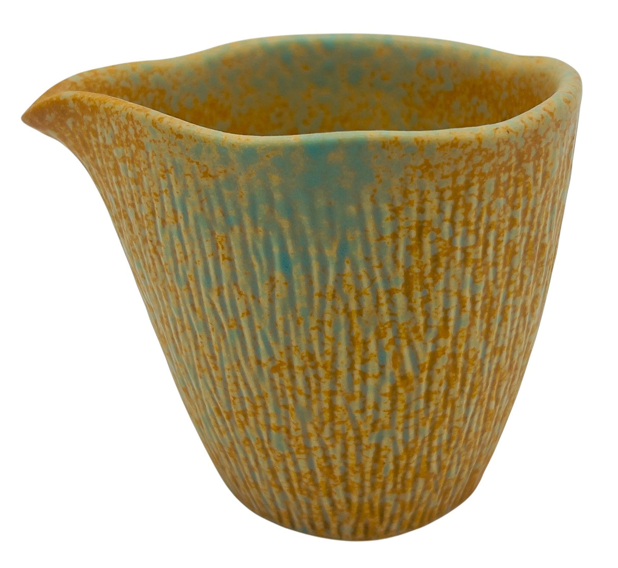 AKDC Ceramic Oil Cup 10cm*9cm, Brown/Turquoise Ripple Design - Al Kabayel Discount CentreAKDC Ceramic Oil Cup 10cm*9cm, Brown/Turquoise Ripple DesignKitchen Utensils & GadgetsAKDCAl Kabayel Discount Centre