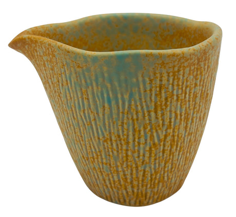 AKDC Ceramic Oil Cup 10cm*9cm, Brown/Turquoise Ripple Design - Al Kabayel Discount CentreAKDC Ceramic Oil Cup 10cm*9cm, Brown/Turquoise Ripple DesignKitchen Utensils & GadgetsAKDCAl Kabayel Discount Centre