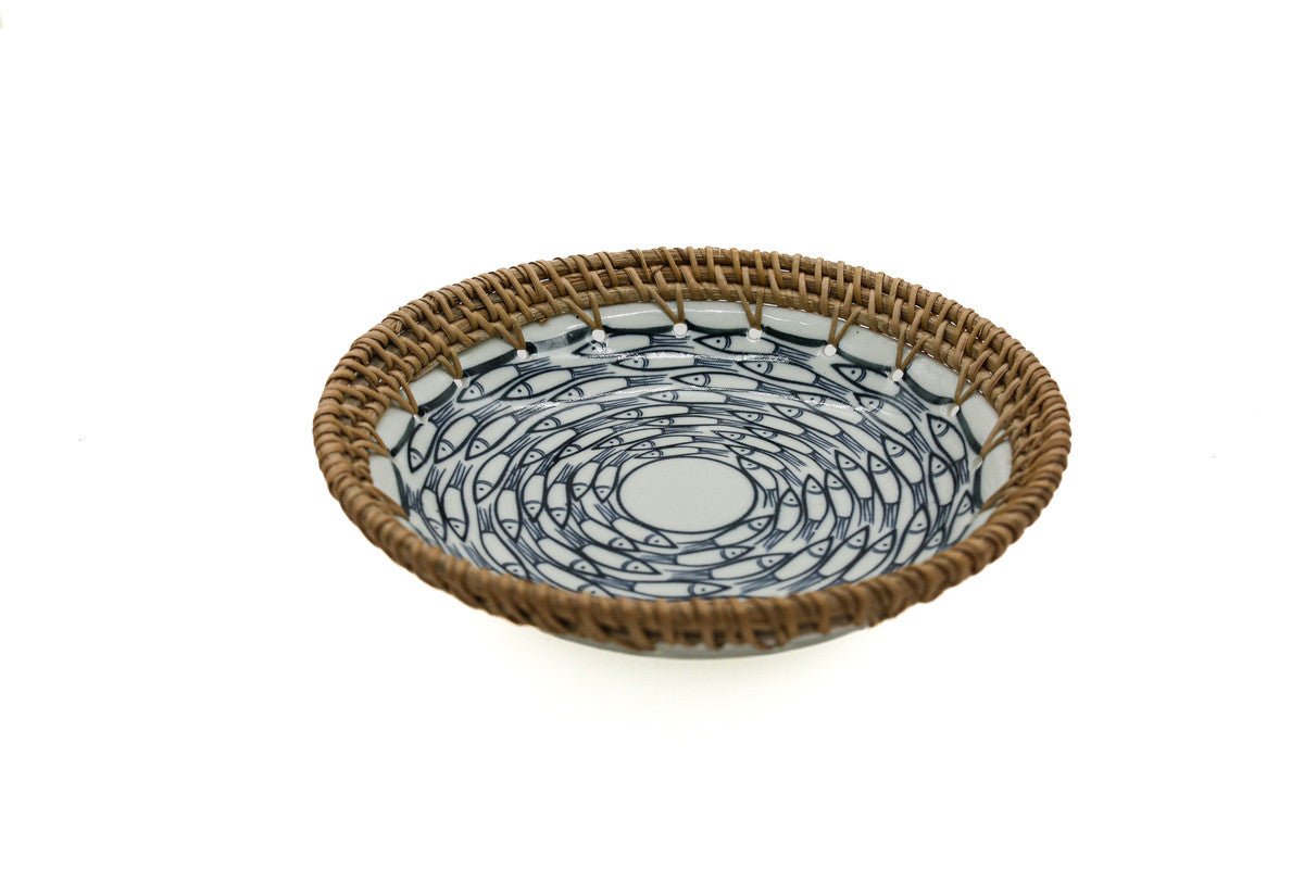AKDC - Ceramic Rattan Dish 20Cm Rt004 - Al Kabayel Discount CentreAKDC - Ceramic Rattan Dish 20Cm Rt004PlatesAKDCAl Kabayel Discount Centre
