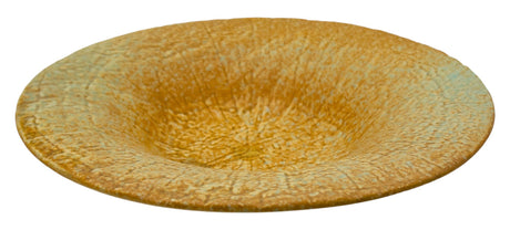 AKDC Ceramic Round Deep Plate 26.2cm*5cm, Brown/Turquoise Ripple Edge Design - Al Kabayel Discount CentreAKDC Ceramic Round Deep Plate 26.2cm*5cm, Brown/Turquoise Ripple Edge DesignPlatesAKDCAl Kabayel Discount Centre