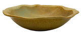 AKDC Ceramic Round Fruit Bowl 29cm*7.5cm, Brown/Turquoise Ripple Edge Design - Al Kabayel Discount CentreAKDC Ceramic Round Fruit Bowl 29cm*7.5cm, Brown/Turquoise Ripple Edge DesignBowlsAKDCAl Kabayel Discount Centre