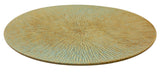 AKDC Ceramic Round Plate 25cm*2cm, Brown/Turquoise Ripple Design - Al Kabayel Discount CentreAKDC Ceramic Round Plate 25cm*2cm, Brown/Turquoise Ripple DesignPlatesAKDCAl Kabayel Discount Centre
