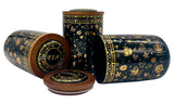 AKDC Ceramic Set of 3 Canister 1 Liter * 3 with a Wooden Lid, Black and Golden Design - Al Kabayel Discount CentreAKDC Ceramic Set of 3 Canister 1 Liter * 3 with a Wooden Lid, Black and Golden DesignJars & Food SaversAKDCAl Kabayel Discount Centre