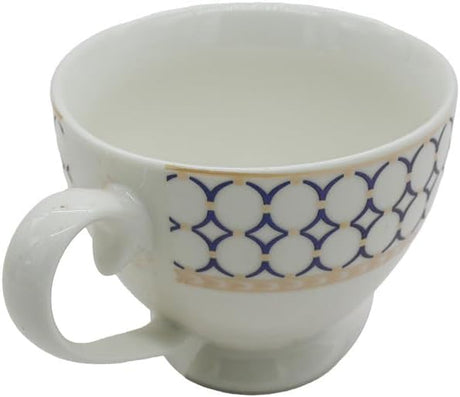 AKDC Ceramic Soup Mug 79475 White/Blue - Al Kabayel Discount CentreAKDC Ceramic Soup Mug 79475 White/BlueMugsAKDCAl Kabayel Discount Centre