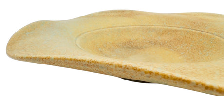 AKDC Ceramic Soup Plate 27cm*4cm, Brown/Turquoise Ripple Flower Edge Design - Al Kabayel Discount CentreAKDC Ceramic Soup Plate 27cm*4cm, Brown/Turquoise Ripple Flower Edge DesignPlatesAKDCAl Kabayel Discount Centre