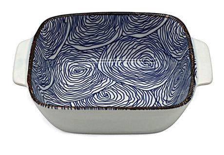AKDC Ceramic Square Bowl 12×5 cm – White with Vintage Blue Floral Detailing - Al Kabayel Discount CentreAKDC Ceramic Square Bowl 12×5 cm – White with Vintage Blue Floral DetailingBowlsAKDCAl Kabayel Discount Centre