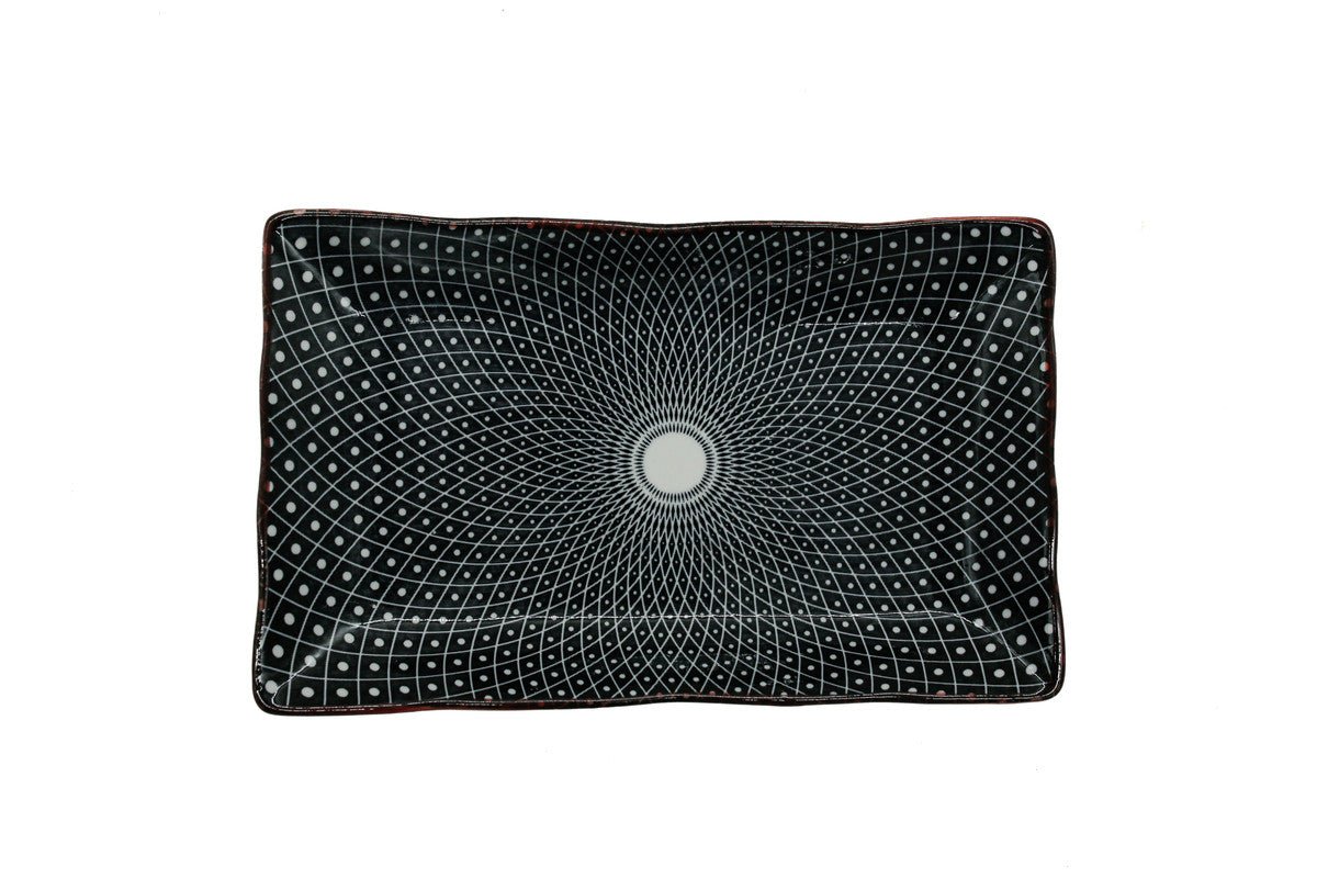 AKDC - Ceramic Tray 21X13Cm Black - Al Kabayel Discount CentreAKDC - Ceramic Tray 21X13Cm BlackPlatesAKDCAl Kabayel Discount Centre