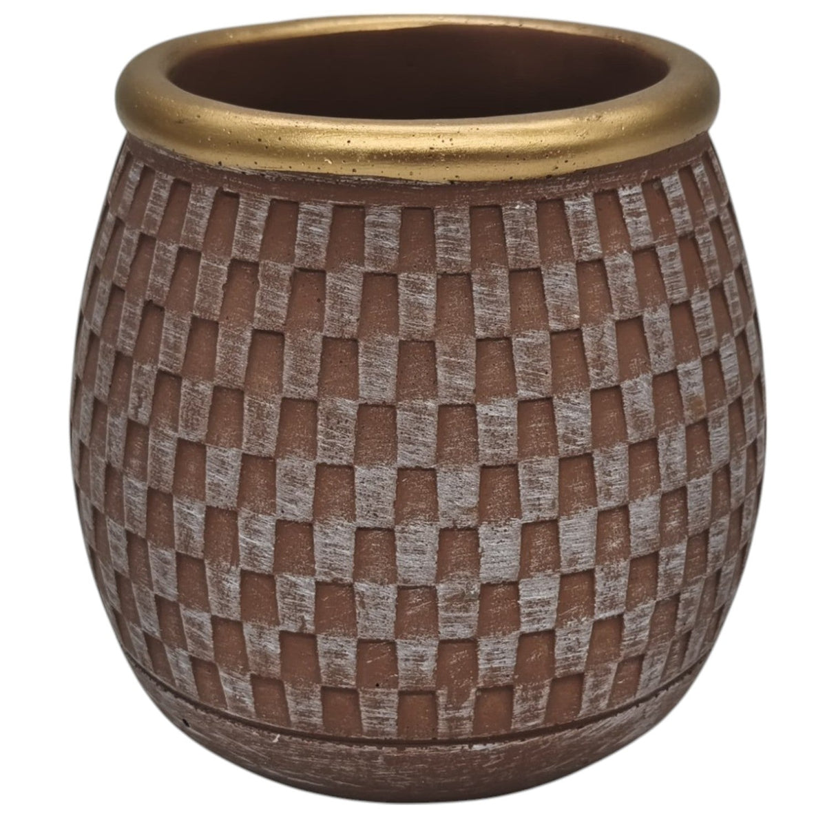 AKDC Ceramic Vase Home Décor Accents Table 14cmX11cm - Pink&Gold - Al Kabayel Discount CentreAKDC Ceramic Vase Home Décor Accents Table 14cmX11cm - Pink&GoldHome Décor AccentsAKDCAl Kabayel Discount Centre