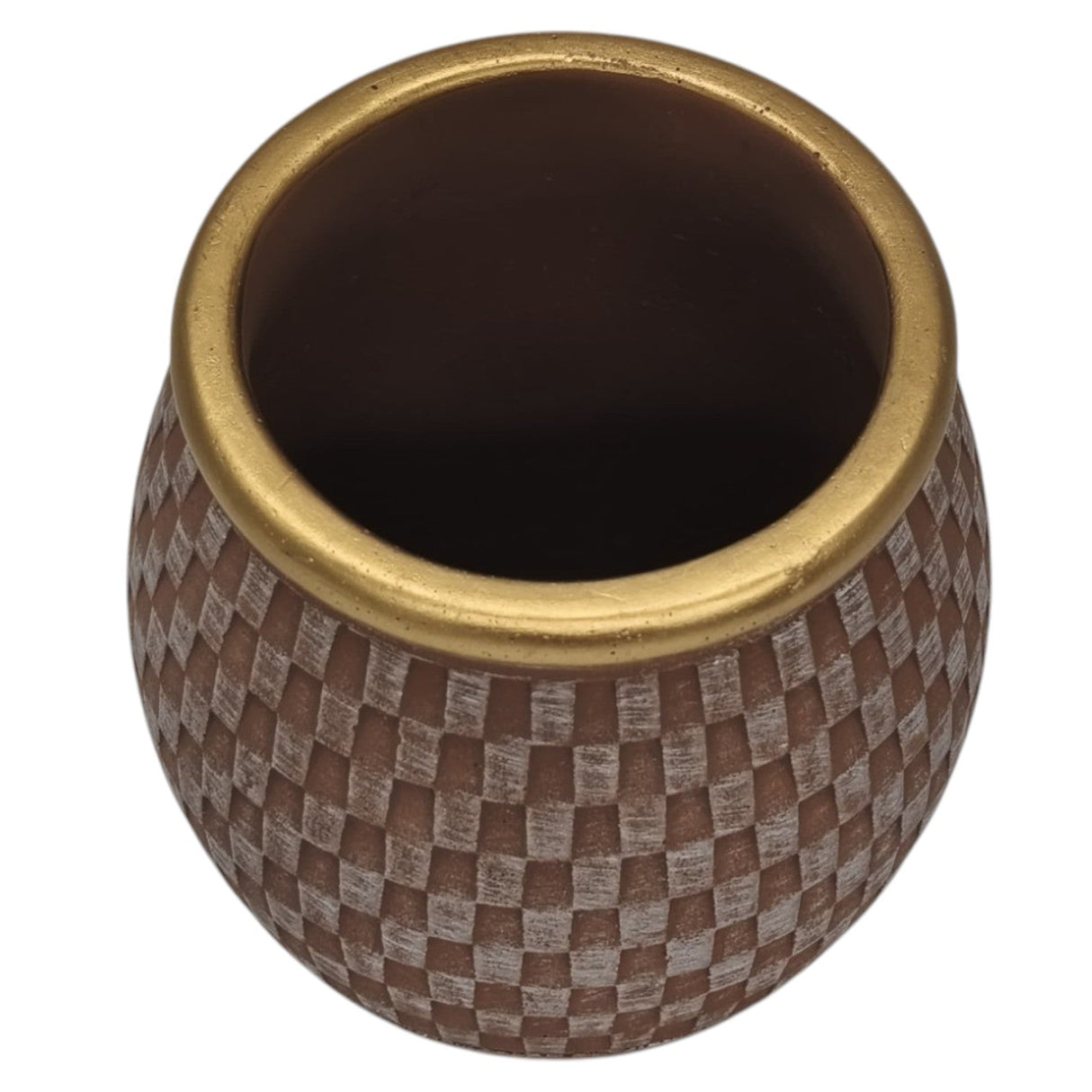 AKDC Ceramic Vase Home Décor Accents Table 14cmX11cm - Pink&Gold - Al Kabayel Discount CentreAKDC Ceramic Vase Home Décor Accents Table 14cmX11cm - Pink&GoldHome Décor AccentsAKDCAl Kabayel Discount Centre