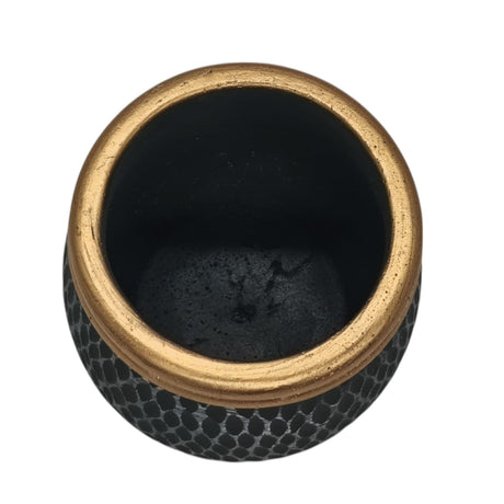 AKDC Ceramic Vase Home Décor Accents Table 9cmX9cm - Green&Gold - Al Kabayel Discount CentreAKDC Ceramic Vase Home Décor Accents Table 9cmX9cm - Green&GoldHome Décor AccentsAKDCAl Kabayel Discount Centre