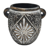 AKDC Ceramic Vase Home Décor Accents Table With Handle - 14cmX10cm - Black - Al Kabayel Discount CentreAKDC Ceramic Vase Home Décor Accents Table With Handle - 14cmX10cm - BlackHome Décor AccentsAKDCAl Kabayel Discount Centre