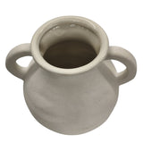 AKDC Ceramic Vase Home Décor Accents Table With Handle - 17cmX10cm - White - Al Kabayel Discount CentreAKDC Ceramic Vase Home Décor Accents Table With Handle - 17cmX10cm - WhiteHome Décor AccentsAKDCAl Kabayel Discount Centre