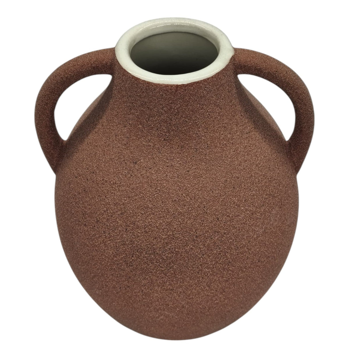 AKDC Ceramic Vase Home Décor Accents Table With Handle - 27cmX7cm - Pink&White - Al Kabayel Discount CentreAKDC Ceramic Vase Home Décor Accents Table With Handle - 27cmX7cm - Pink&WhiteHome Décor AccentsAKDCAl Kabayel Discount Centre