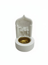 AKDC Chalk Porcelain Incense Burner – Smooth White Design – 12 cm Decorative Fragrance Piece - Al Kabayel Discount CentreAKDC Chalk Porcelain Incense Burner – Smooth White Design – 12 cm Decorative Fragrance PieceIncense BurnerAKDCAl Kabayel Discount Centre