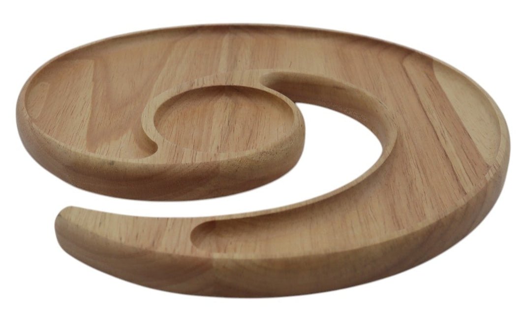 AKDC Chic Small Round Wooden Tray with Unique Craftsmanship – Compact and Stylish for Tea, Coffee, or Decorative Use, 25×2.5 cm - Al Kabayel Discount CentreAKDC Chic Small Round Wooden Tray with Unique Craftsmanship – Compact and Stylish for Tea, Coffee, or Decorative Use, 25×2.5 cmServing TraysAKDCAl Kabayel Discount Centre