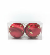 AKDC Christmas 2 - Piece Decorative Hanging Ball Set – 10CM Red & Gold Mix for Tree and Party Decoration - Al Kabayel Discount CentreAKDC Christmas 2 - Piece Decorative Hanging Ball Set – 10CM Red & Gold Mix for Tree and Party DecorationHome Décor AccentsAKDCAl Kabayel Discount Centre