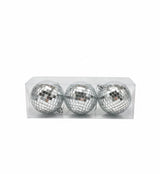 AKDC Christmas 3 - Piece Decorative Hanging Ball Ornament Set – Elegant Silver Finish for Holiday Tree Decoration - Al Kabayel Discount CentreAKDC Christmas 3 - Piece Decorative Hanging Ball Ornament Set – Elegant Silver Finish for Holiday Tree DecorationHome Décor AccentsAKDCAl Kabayel Discount Centre