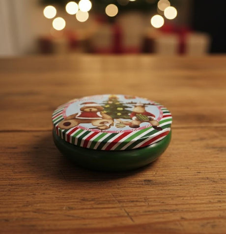 AKDC Christmas Candy Box with Teddy Bear Design – Cute Festive Storage Box for Sweets, Treats & Gifts - Al Kabayel Discount CentreAKDC Christmas Candy Box with Teddy Bear Design – Cute Festive Storage Box for Sweets, Treats & GiftsHome Décor AccentsAKDCAl Kabayel Discount Centre