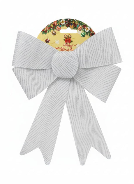AKDC Christmas Hanging Bow Decoration – Extra Large Festive Bow for Tree, Door & Wall Décor, 20 × 30 cm - Al Kabayel Discount CentreAKDC Christmas Hanging Bow Decoration – Extra Large Festive Bow for Tree, Door & Wall Décor, 20 × 30 cmHome Décor AccentsAKDCAl Kabayel Discount Centre