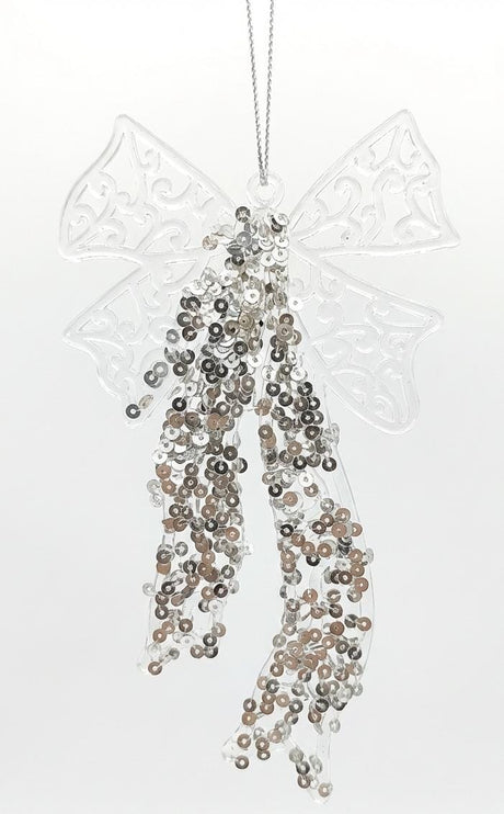 AKDC Christmas Hanging Tree Ornament – Decorative Bowknot Design for Festive Tree & Indoor Décor, 13 cm - Al Kabayel Discount CentreAKDC Christmas Hanging Tree Ornament – Decorative Bowknot Design for Festive Tree & Indoor Décor, 13 cmHome Décor AccentsAKDCAl Kabayel Discount Centre