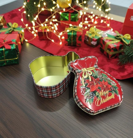 AKDC Christmas Red Gift Box 14 cm – Premium Decorative Holiday Box for Chocolates, Jewelry & Small Gifts - Al Kabayel Discount CentreAKDC Christmas Red Gift Box 14 cm – Premium Decorative Holiday Box for Chocolates, Jewelry & Small GiftsHome Décor AccentsAKDCAl Kabayel Discount Centre