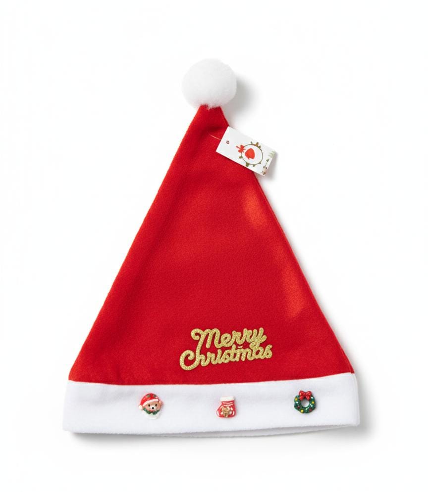 AKDC Christmas Santa Hat – Classic Red Cap, Soft Fabric, 32CM for Adults & Party Costume - Al Kabayel Discount CentreAKDC Christmas Santa Hat – Classic Red Cap, Soft Fabric, 32CM for Adults & Party CostumeHome Décor AccentsAKDCAl Kabayel Discount Centre