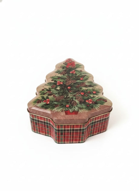 AKDC Christmas Tree Design Gift Box 15 cm – Festive Decorative Storage Box for Holiday Surprises & Presents - Al Kabayel Discount CentreAKDC Christmas Tree Design Gift Box 15 cm – Festive Decorative Storage Box for Holiday Surprises & PresentsHome Décor AccentsAKDCAl Kabayel Discount Centre