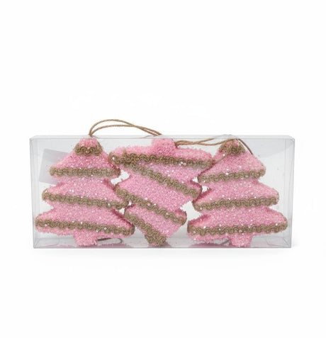 AKDC Christmas Tree Hanging Decoration – 3 - Piece Pink Ornament Set for Elegant Holiday Décor - Al Kabayel Discount CentreAKDC Christmas Tree Hanging Decoration – 3 - Piece Pink Ornament Set for Elegant Holiday DécorHome Décor AccentsAKDCAl Kabayel Discount Centre