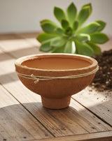 AKDC Classic Clay Plant Pot – Sand Tone – 11×20 cm – Hand - Molded Unique Shape - Al Kabayel Discount CentreAKDC Classic Clay Plant Pot – Sand Tone – 11×20 cm – Hand - Molded Unique ShapeFlower/Plant PotsAKDCAl Kabayel Discount Centre
