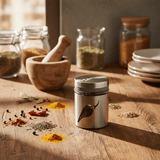AKDC Classic Clear Glass Salt & Pepper Shaker with Durable Metal Lid for Tabletop Serving – 8×6cm - Al Kabayel Discount CentreAKDC Classic Clear Glass Salt & Pepper Shaker with Durable Metal Lid for Tabletop Serving – 8×6cmKitchen Utensils & GadgetsAKDCAl Kabayel Discount Centre