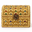 AKDC Classic Golden Wooden Jewellery Chest with Vintage Brass - Tone Latch Closure, Storage Box (6 inch) - Al Kabayel Discount CentreAKDC Classic Golden Wooden Jewellery Chest with Vintage Brass - Tone Latch Closure, Storage Box (6 inch)Organizers & AccessoriesAKDCAl Kabayel Discount Centre