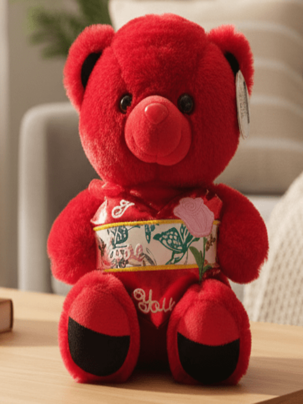 AKDC Classic Red Teddy Bear (30 cm) with “I Love You” Text - Al Kabayel Discount CentreAKDC Classic Red Teddy Bear (30 cm) with “I Love You” TextToysAKDCAl Kabayel Discount Centre
