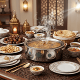 AKDC Classic Round Metal Serving Plate 30 cm Durable Multipurpose Serving Tray for Dining & Catering - Al Kabayel Discount CentreAKDC Classic Round Metal Serving Plate 30 cm Durable Multipurpose Serving Tray for Dining & CateringServing TraysAKDCAl Kabayel Discount Centre