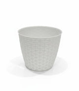 AKDC Classic White Round Plastic Plant Pot – Lightweight Durable Garden Planter – 20 cm - Al Kabayel Discount CentreAKDC Classic White Round Plastic Plant Pot – Lightweight Durable Garden Planter – 20 cmFlower/Plant PotsAKDCAl Kabayel Discount Centre