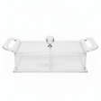 AKDC Clear Acrylic 2 Section Candy Storage Box with Lid Transparent Organizer for Sweets and Snacks 25x13x6 cm - Al Kabayel Discount CentreAKDC Clear Acrylic 2 Section Candy Storage Box with Lid Transparent Organizer for Sweets and Snacks 25x13x6 cmServing TraysAKDCAl Kabayel Discount Centre