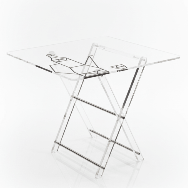 AKDC Clear Acrylic Coffee Table Set with Traditional Arabic Dallah Print Design Cultural Decorative 4 - Piece Set 50x40x47 cm - Al Kabayel Discount CentreAKDC Clear Acrylic Coffee Table Set with Traditional Arabic Dallah Print Design Cultural Decorative 4 - Piece Set 50x40x47 cmOrganizers & AccessoriesAKDCAl Kabayel Discount Centre