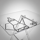 AKDC Clear Acrylic Coffee Table Set with Traditional Arabic Dallah Print Design Cultural Decorative 4 - Piece Set 50x40x47 cm - Al Kabayel Discount CentreAKDC Clear Acrylic Coffee Table Set with Traditional Arabic Dallah Print Design Cultural Decorative 4 - Piece Set 50x40x47 cmOrganizers & AccessoriesAKDCAl Kabayel Discount Centre
