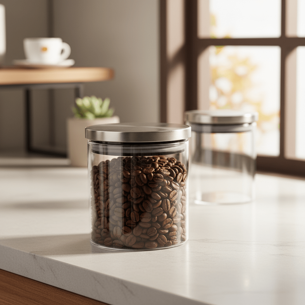 AKDC Clear Acrylic Jar Canister with Lid Multipurpose Transparent Storage Container 12 × 12 cm - Al Kabayel Discount CentreAKDC Clear Acrylic Jar Canister with Lid Multipurpose Transparent Storage Container 12 × 12 cmJars & Food SaversAKDCAl Kabayel Discount Centre