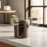 AKDC Clear Acrylic Jar Canister with Lid Multipurpose Transparent Storage Container 12 × 12 cm - Al Kabayel Discount CentreAKDC Clear Acrylic Jar Canister with Lid Multipurpose Transparent Storage Container 12 × 12 cmJars & Food SaversAKDCAl Kabayel Discount Centre