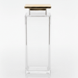 AKDC Clear Acrylic Storage Canister with Premium Gold Lid Stylish Kitchen Organizer 18 × 8.5 cm - Al Kabayel Discount CentreAKDC Clear Acrylic Storage Canister with Premium Gold Lid Stylish Kitchen Organizer 18 × 8.5 cmJars & Food SaversAKDCAl Kabayel Discount Centre